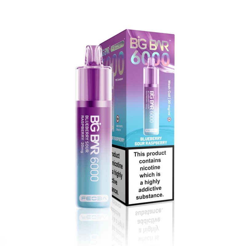 Feoba Big Bar 6000 Puffs Disposable - Eazy Vapes