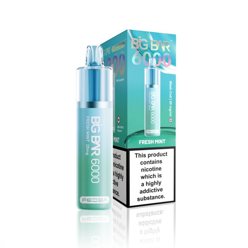 Feoba Big Bar 6000 Puffs Disposable Vape Kit | Eazy Vapes