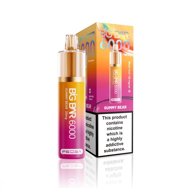 Feoba Big Bar 6000 Puffs Disposable - Eazy Vapes