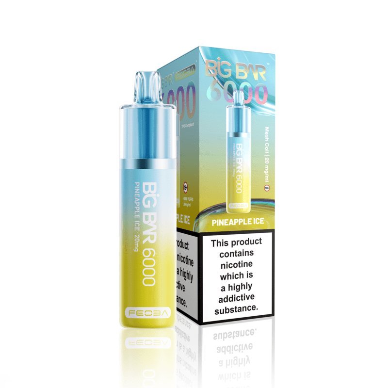 Feoba Big Bar 6000 Puffs Disposable - Eazy Vapes