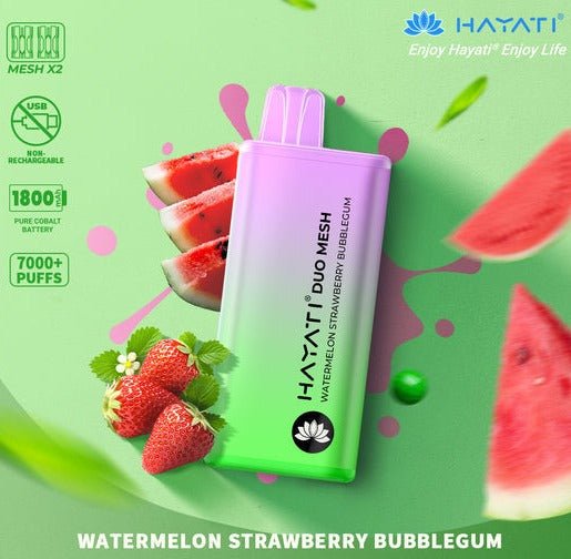 Hayati Duo Mesh 7000+ Puffs Disposable - Eazy Vapes