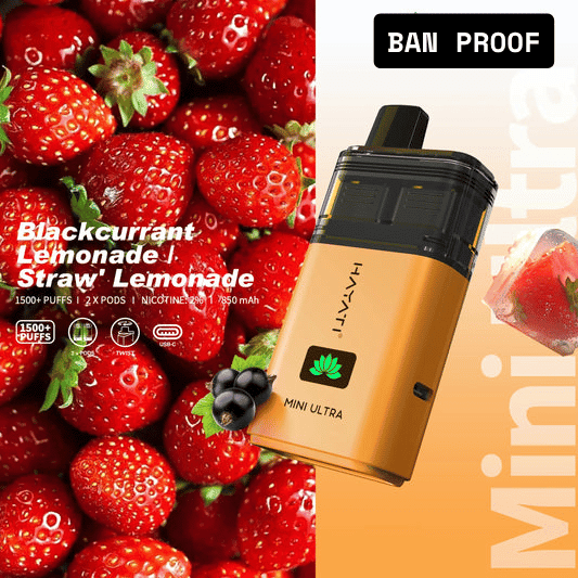 Hayati Mini Ultra 1,500 Puff Dual Flavour Pod Kit | Eazy Vapes UK