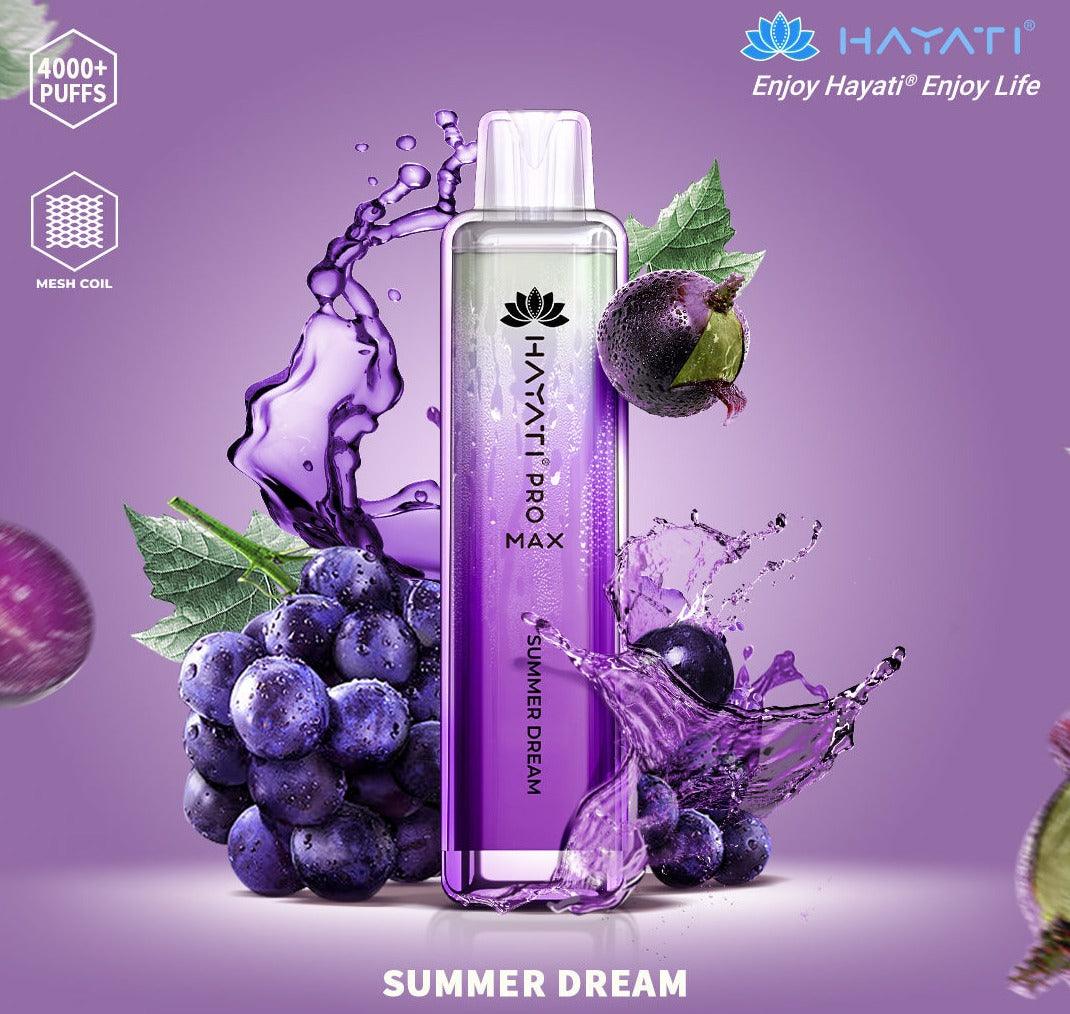 Hayati Pro Max 4000 Puffs Disposable - Eazy Vapes