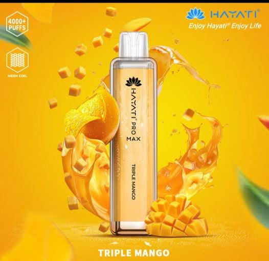 Hayati Pro Max 4000 Puffs Disposable - Eazy Vapes