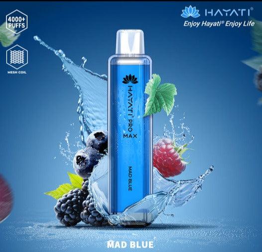 Hayati Pro Max 4000+ Puffs Disposable - Only £9.99 each!