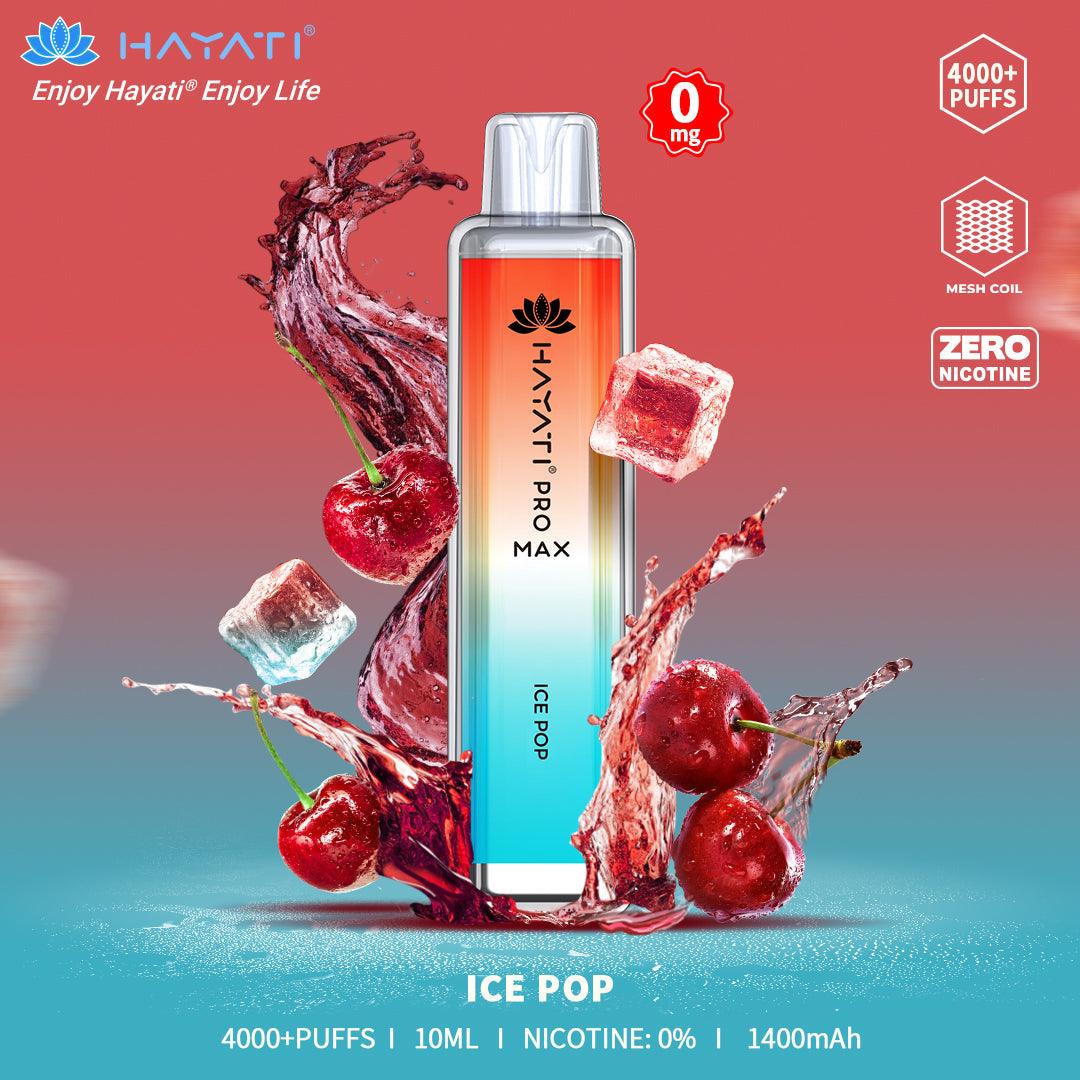 Hayati Pro Max 4000 Zero Nic Disposable Vape | 0 mg | 4,000 Puffs UK Hayati Pro Max 4000 Zero Nic Disposable Vape | 0 mg | 4,000 Puffs UK