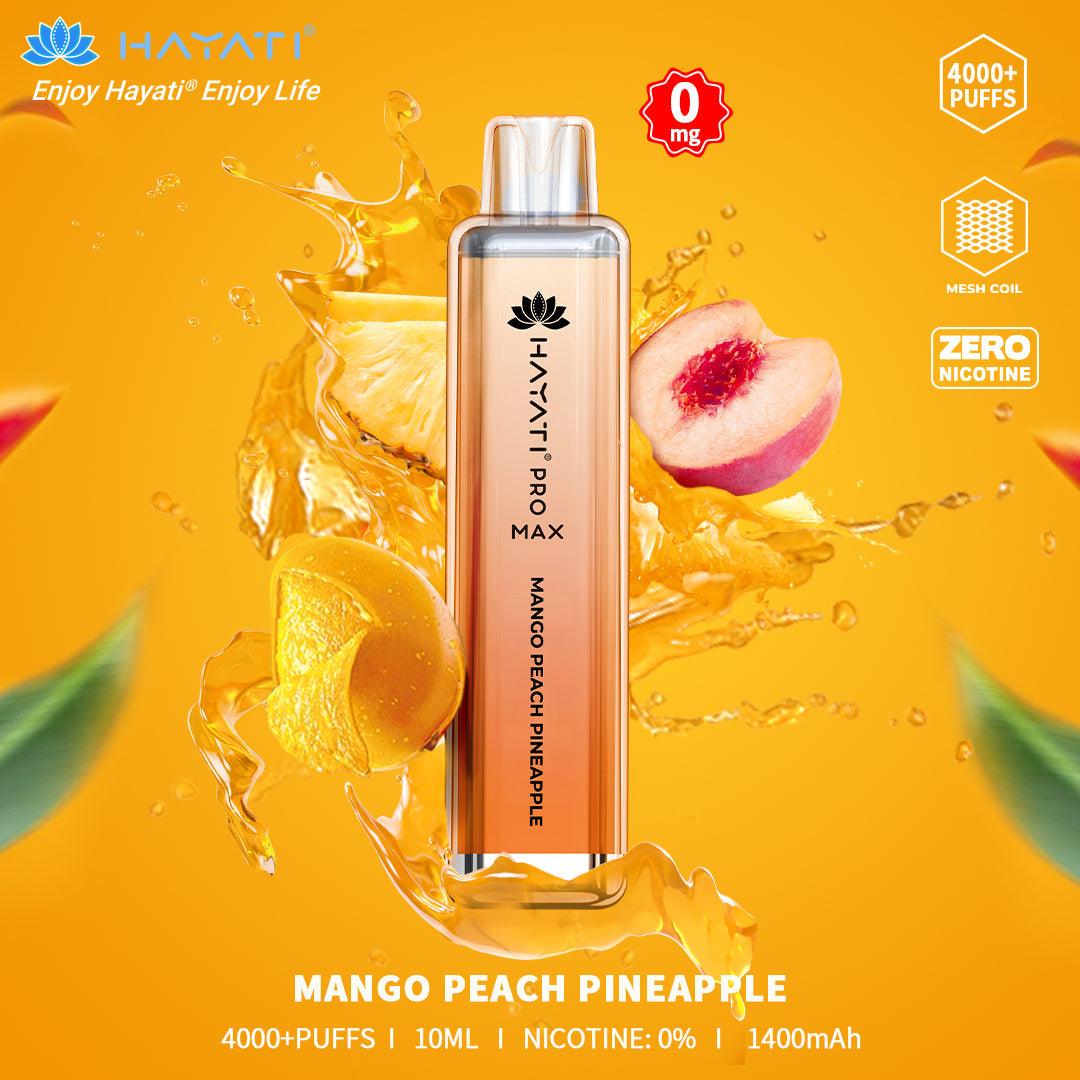 Hayati Pro Max 4000+ Puffs ZERO Nicotine - Eazy Vapes