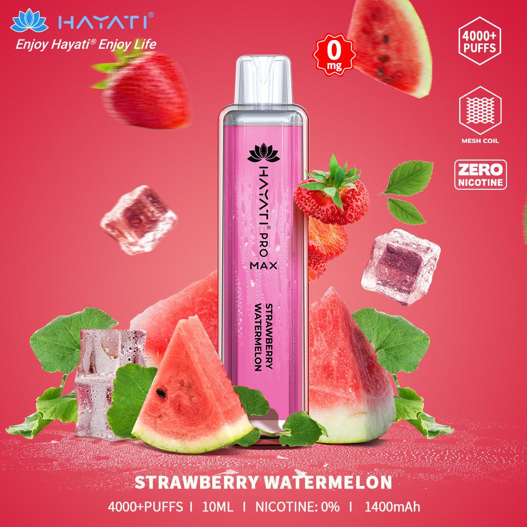 Hayati Pro Max 4000+ Puffs ZERO Nicotine - Eazy Vapes