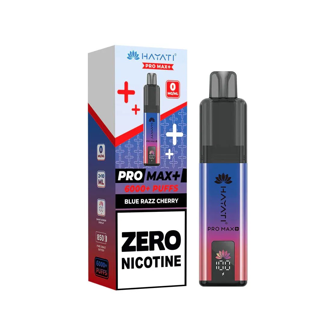 Hayati Pro Max+ 6000 Pod Kit 0MG (ZERO NICOTINE) - Eazy Vapes