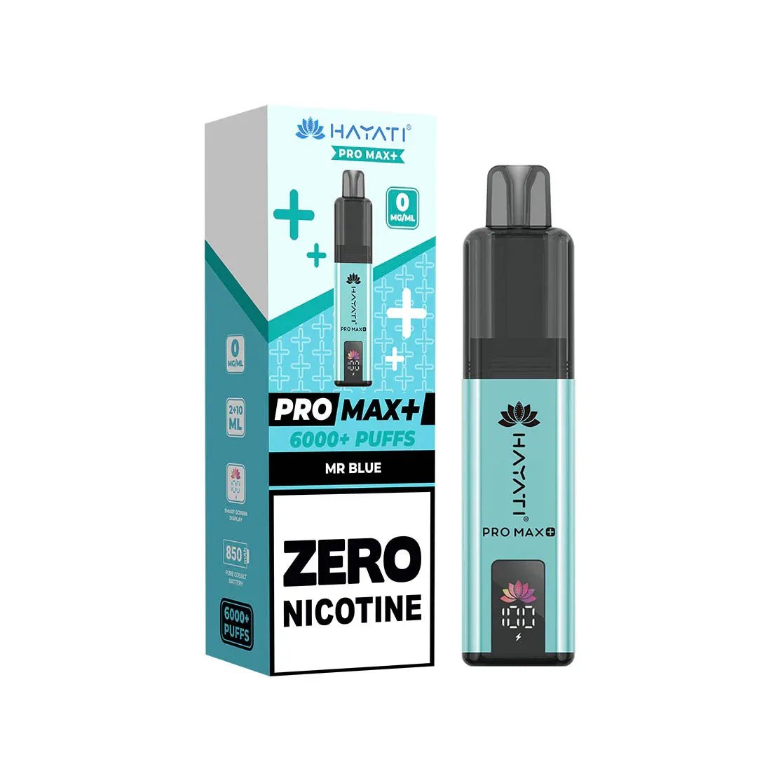 Hayati Pro Max+ 6000 Pod Kit 0MG (ZERO NICOTINE) - Eazy Vapes