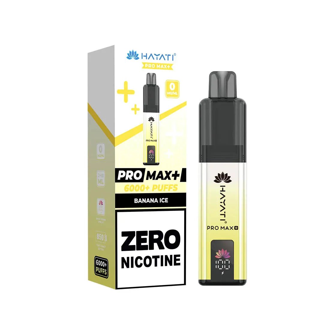 Hayati Pro Max+ 6000 Pod Kit 0MG (ZERO NICOTINE) - Eazy Vapes