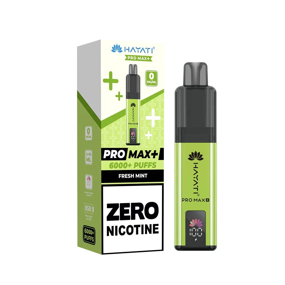 Hayati Pro Max+ 6000 Pod Kit 0MG (ZERO NICOTINE) - Eazy Vapes