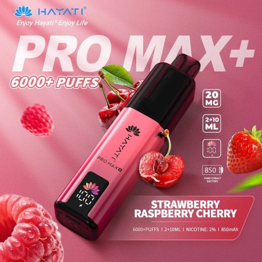 Hayati Pro Max+ 6000 Puffs Vape Kit - Eazy Vapes