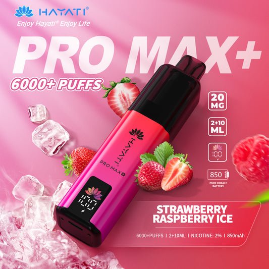 Hayati Pro Max+ 6000 Puffs Vape Kit - Eazy Vapes