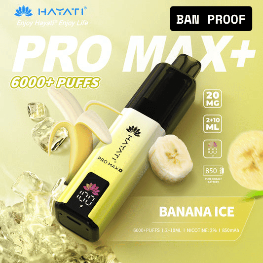 Hayati Pro Max+ 6000 Puffs Vape Kit - Eazy Vapes