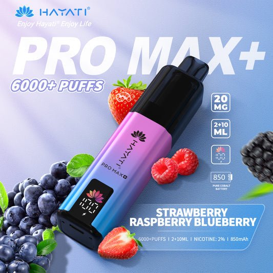 Hayati Pro Max+ 6000 Puffs Vape Kit - Eazy Vapes