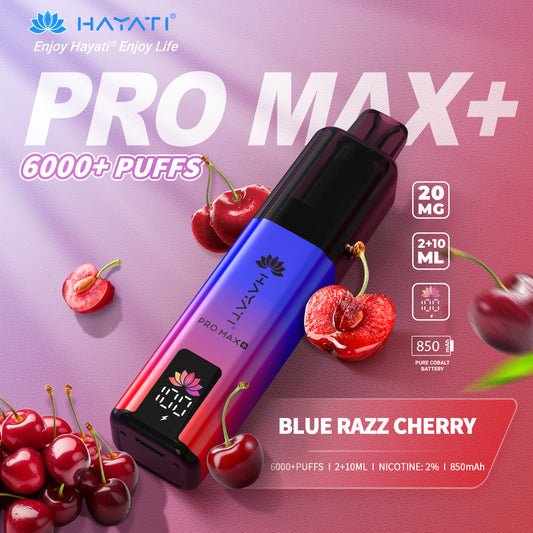 Hayati Pro Max+ 6000 Puffs Vape Kit - Eazy Vapes