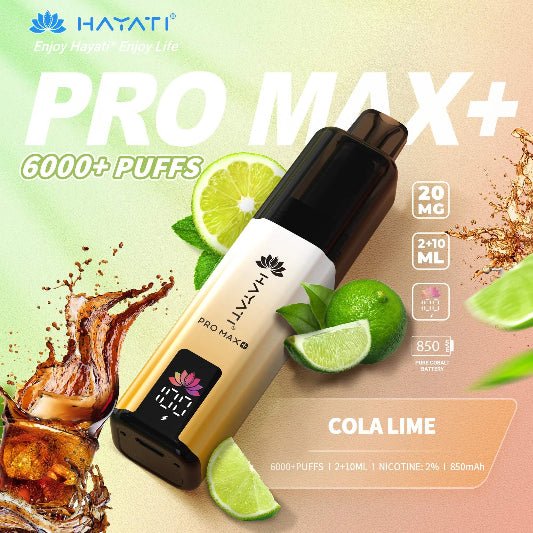 Hayati Pro Max+ 6000 Puffs Vape Kit - Eazy Vapes
