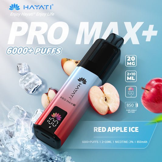 Hayati Pro Max+ 6000 Puffs Vape Kit - Eazy Vapes