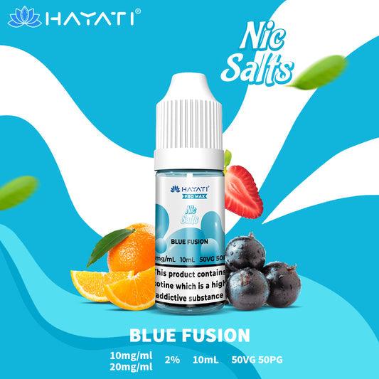 80/20 vape juice Hayati Pro Max Nic Salt - Blue Fusion | Premium 50/50 E-Liquid main image 1