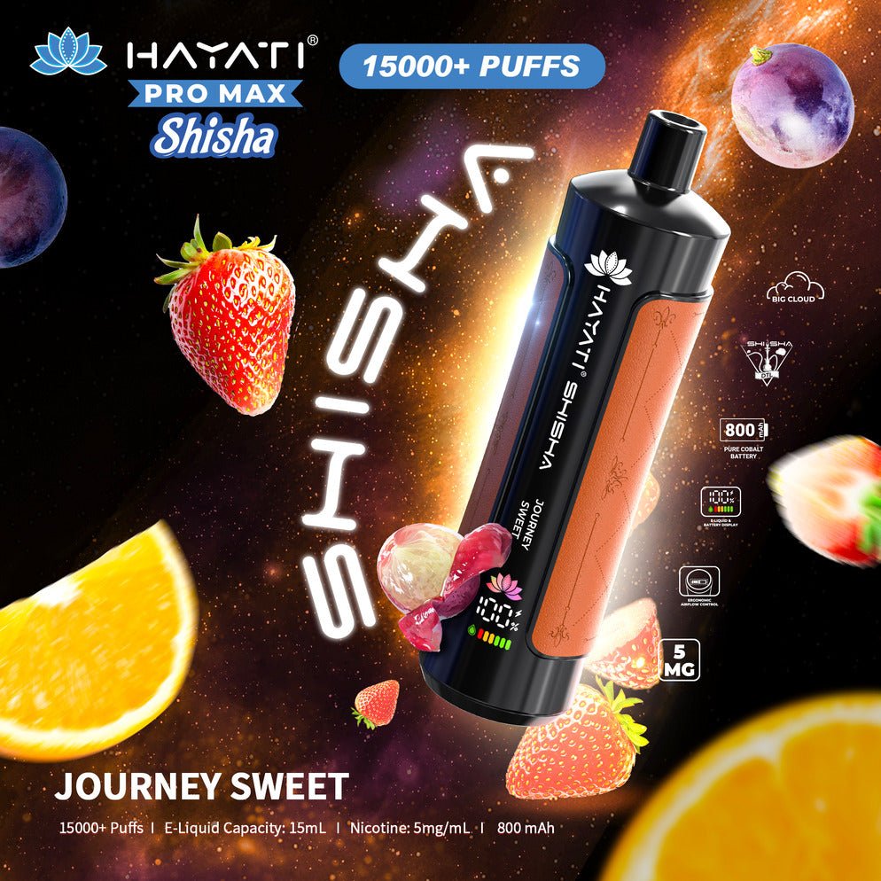 Hayati Pro Max Shisha 15000 Puffs Disposable - Eazy Vapes