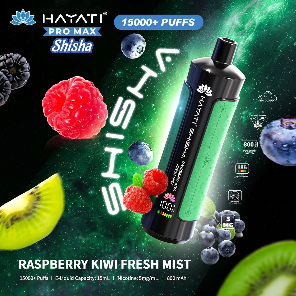 Hayati Pro Max Shisha 15000 Puffs Disposable - Eazy Vapes