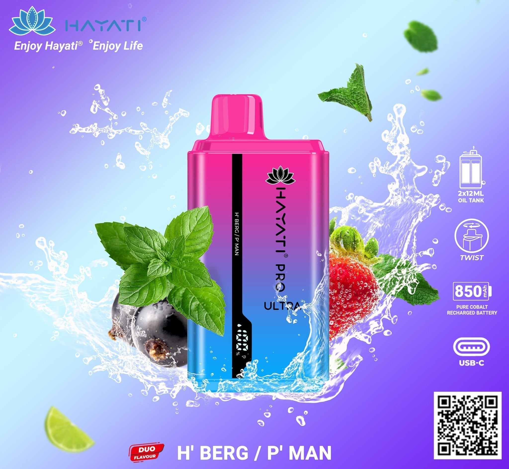 hayati pro ultra reset Buy Hayati Pro Ultra 15000 Puff Box of 10 main image 1