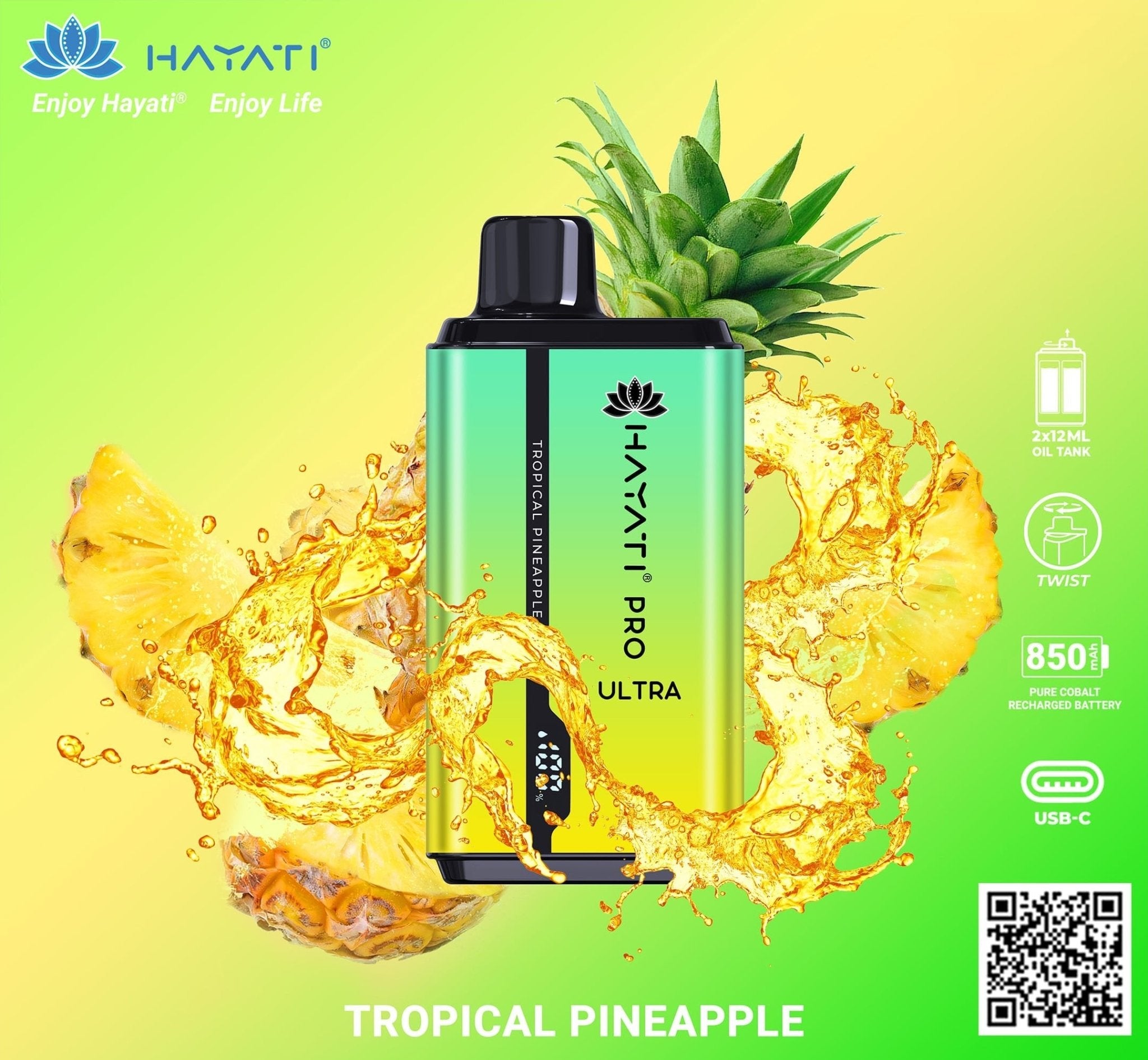Hayati Pro Ultra 15000 Puffs Disposable - Eazy Vapes