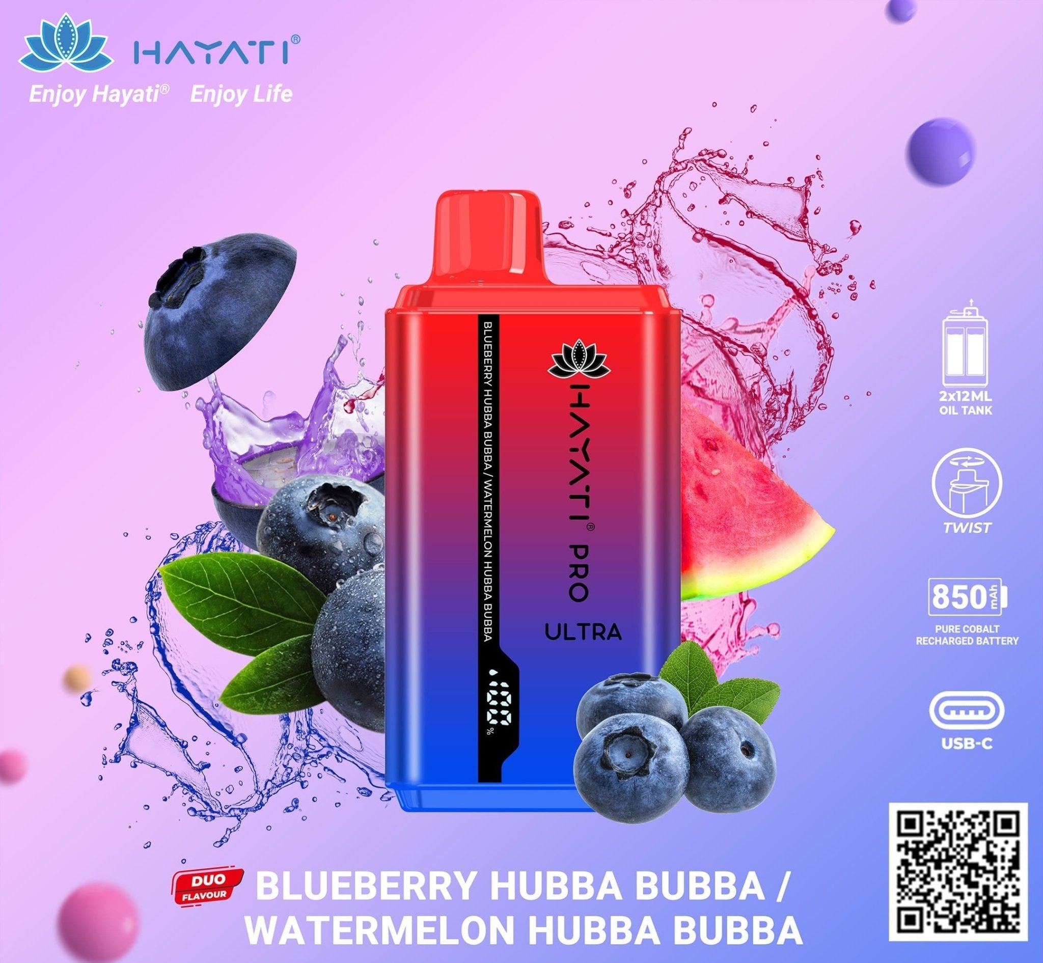 Hayati Pro Ultra 15000 Puffs Disposable - Eazy Vapes