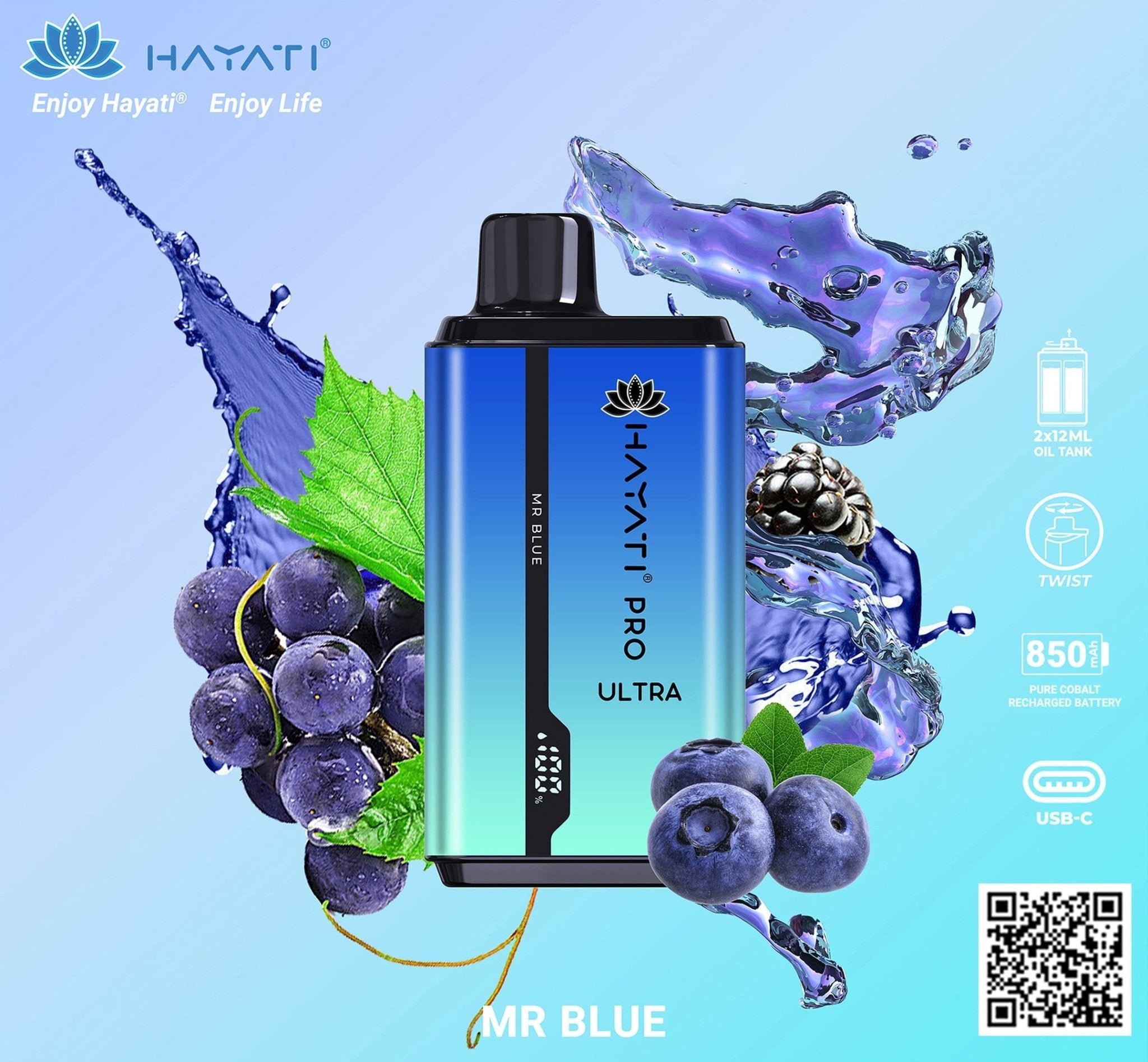 Hayati Pro Ultra 15000 Puffs Disposable - Eazy Vapes