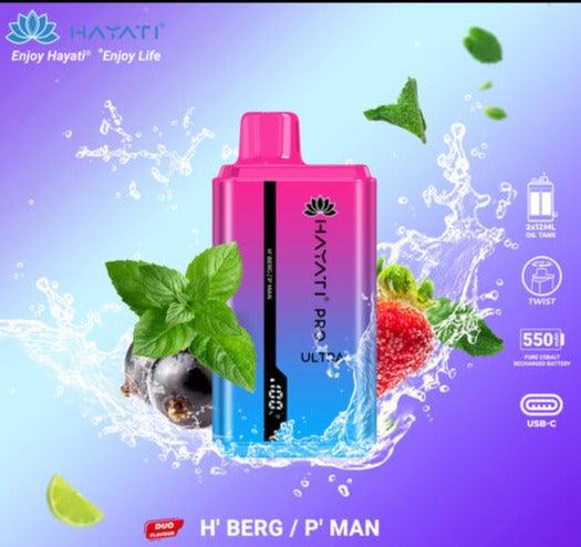 Hayati Pro Ultra 15,000 Puffs Disposable Vape | Only 4.99 Hayati Pro Ultra 15,000 Puffs Disposable Vape | Only 4.99