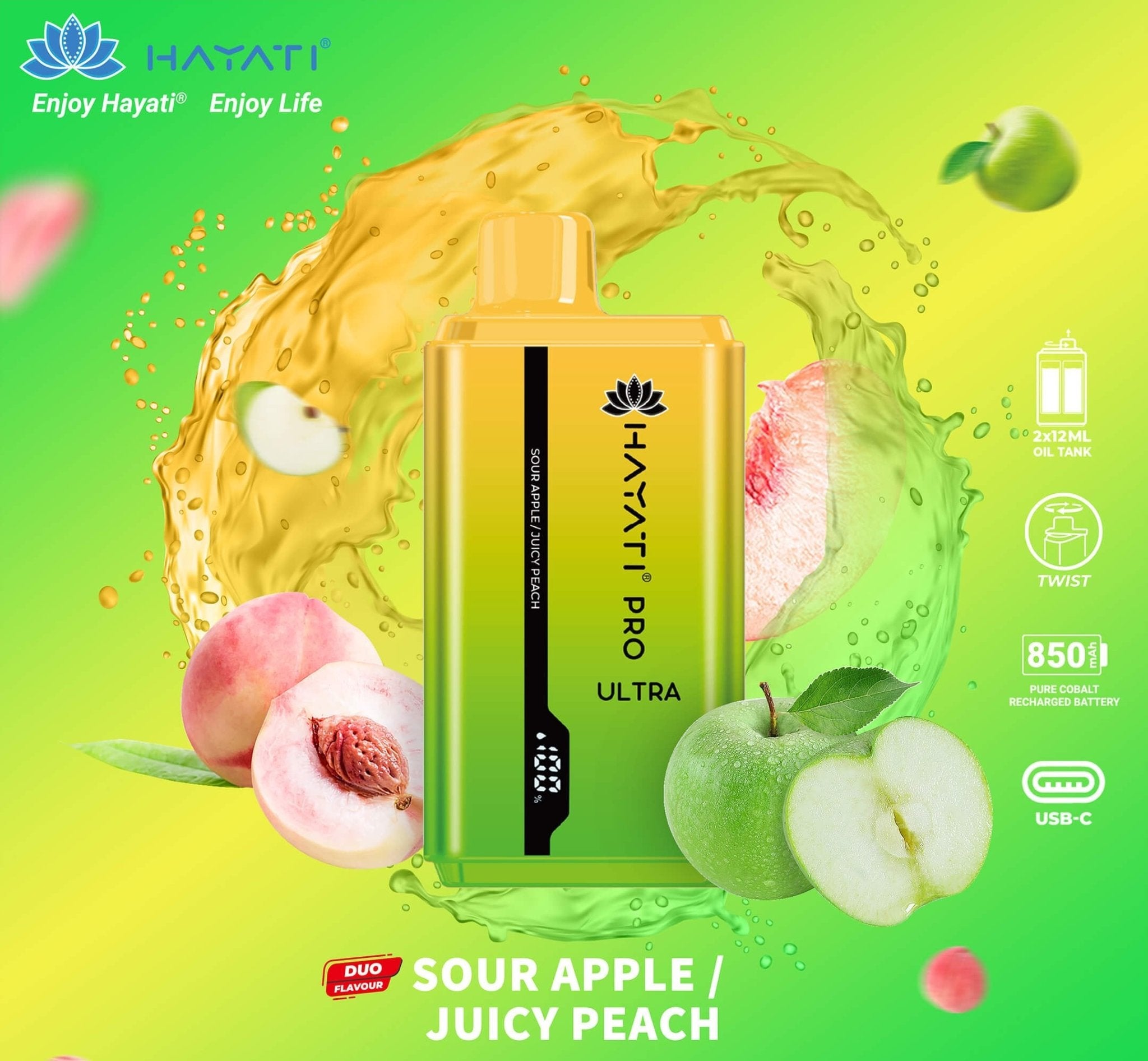 Hayati Pro Ultra 15000 Puffs Disposable - Eazy Vapes