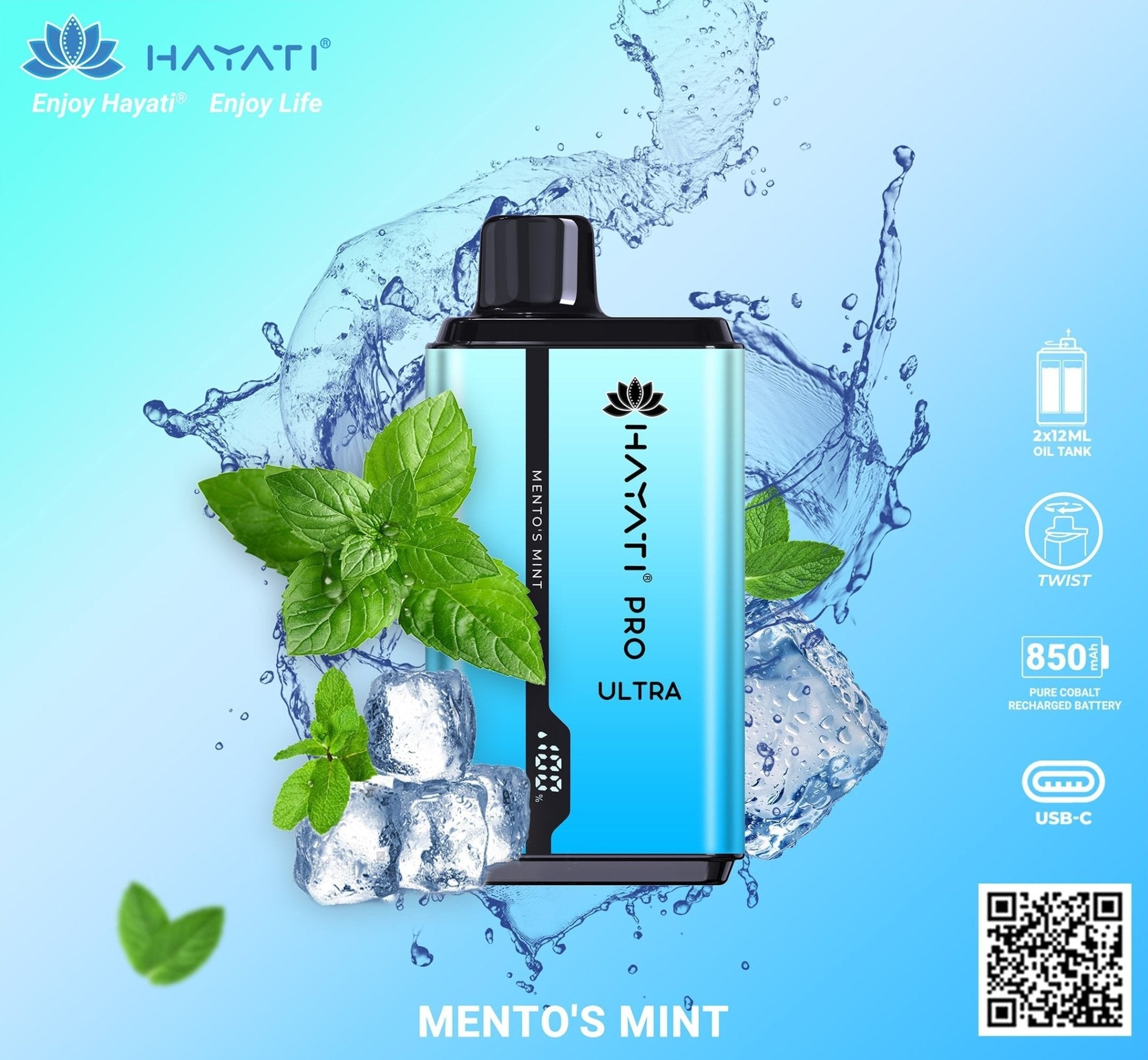 Hayati Pro Ultra 15000 Puffs Disposable - Eazy Vapes