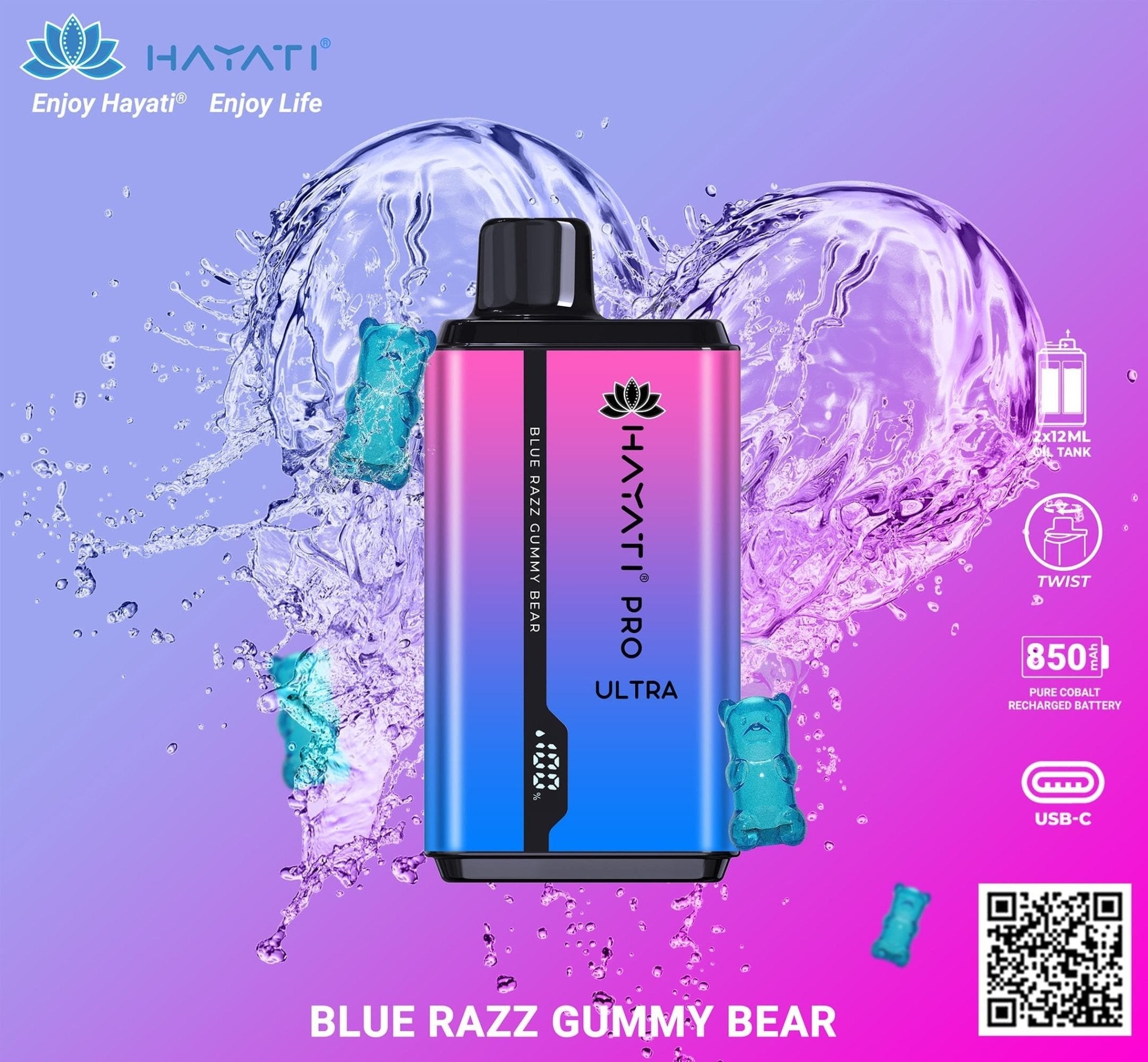 Hayati Pro Ultra 15000 Puffs Disposable - Eazy Vapes