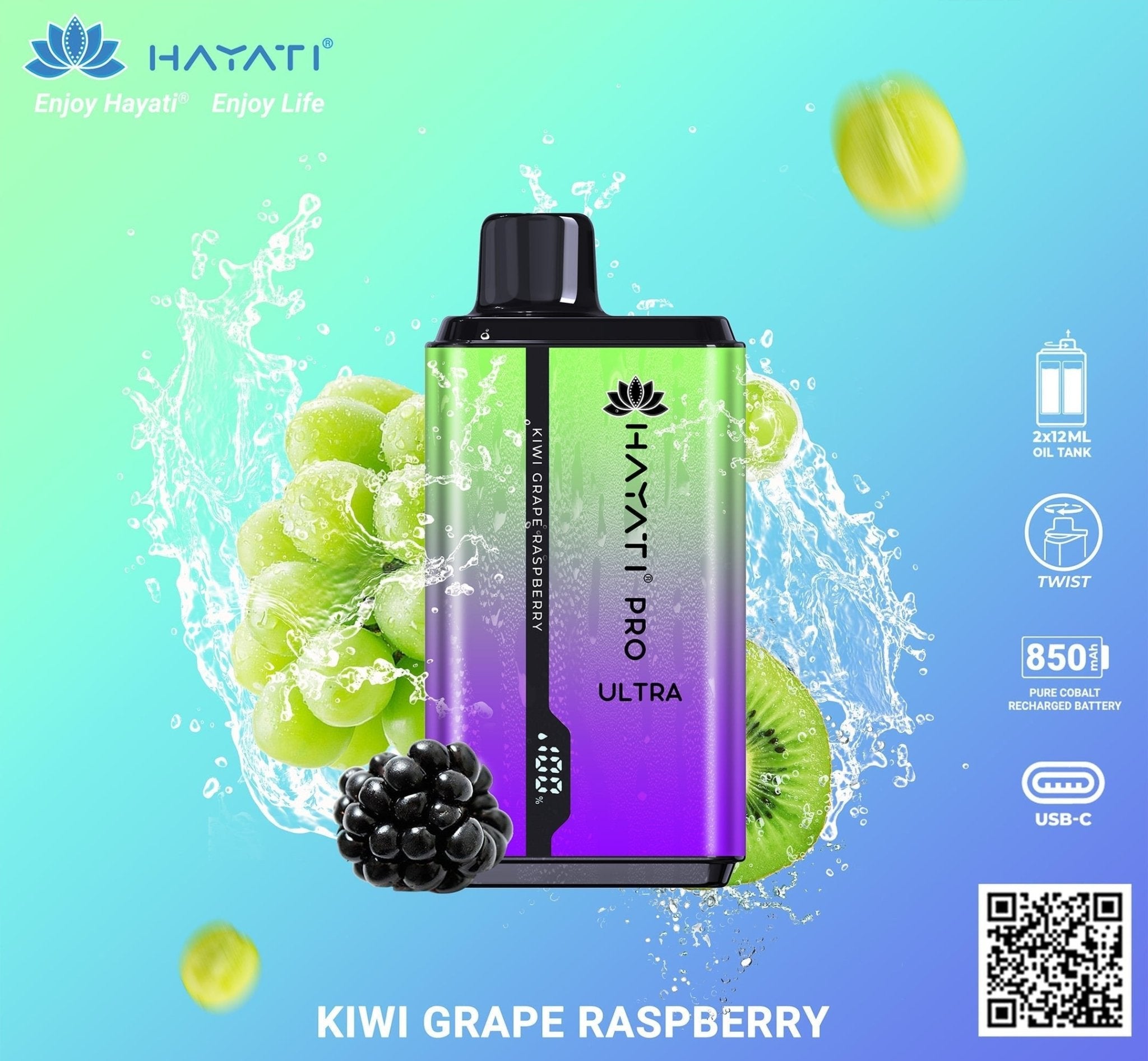 Hayati Pro Ultra 15,000 Puffs Disposable Vape | Only 4.99 Hayati Pro Ultra 15,000 Puffs Disposable Vape | Only 4.99