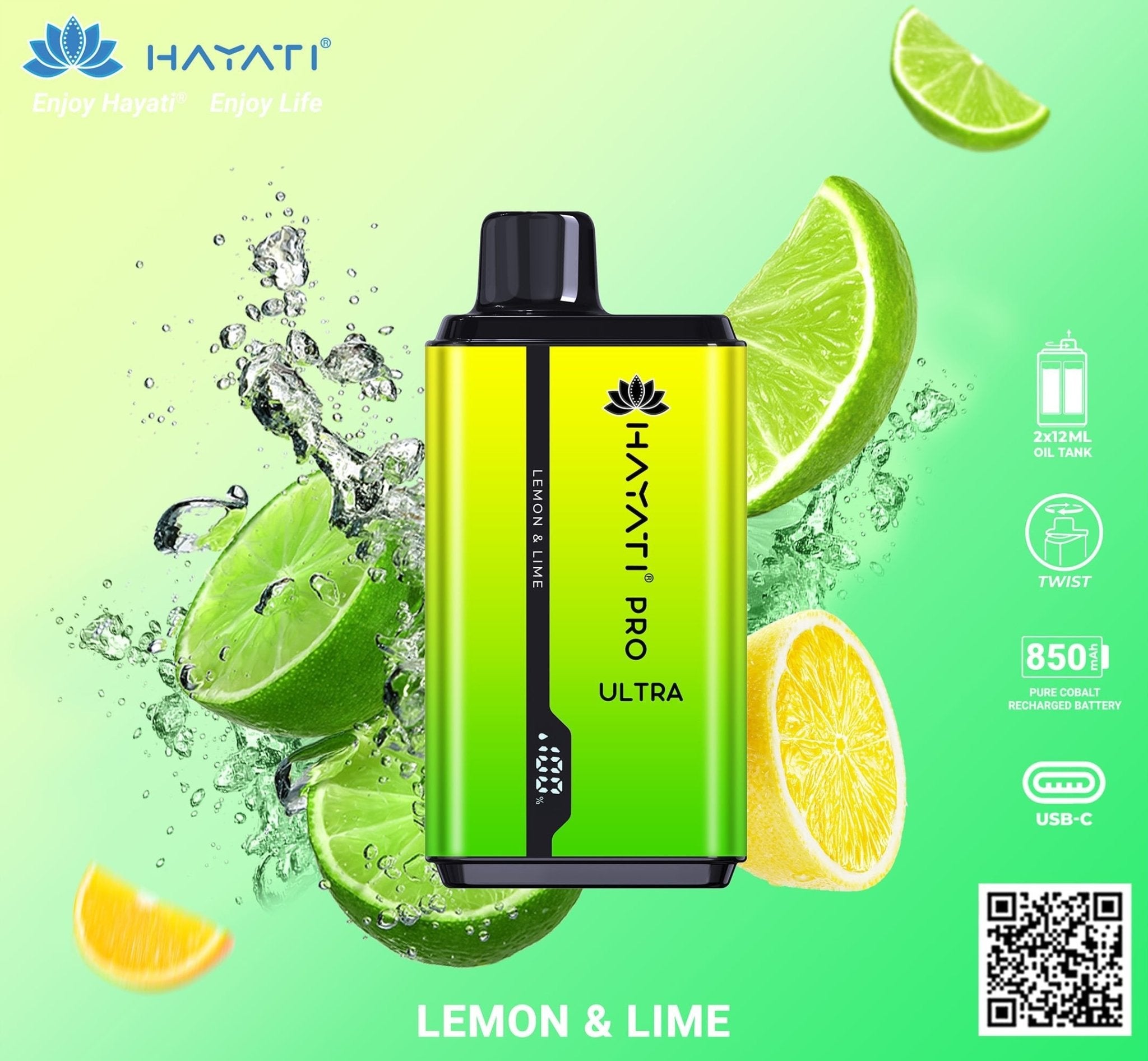 Hayati Pro Ultra 15,000 Puffs Disposable Vape | Only 4.99 Hayati Pro Ultra 15,000 Puffs Disposable Vape | Only 4.99