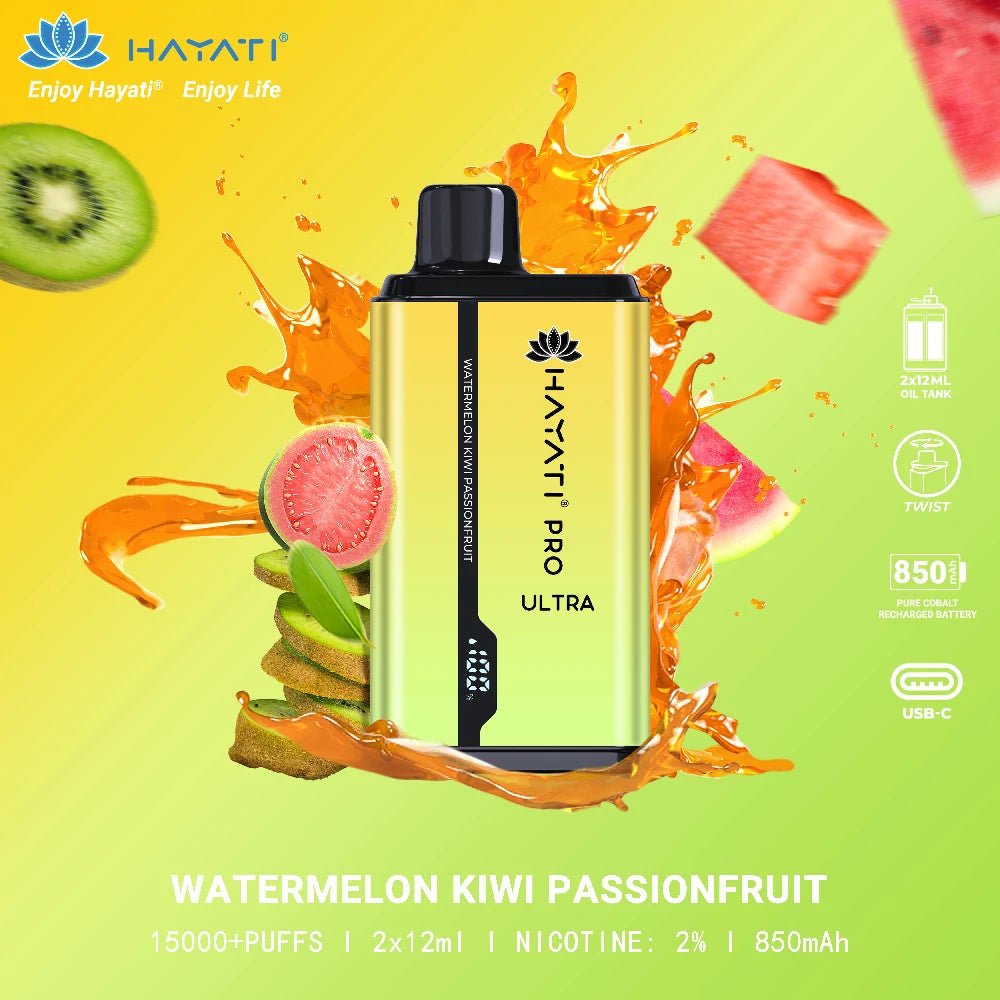 Hayati Pro Ultra 15000 Puffs Disposable - Eazy Vapes