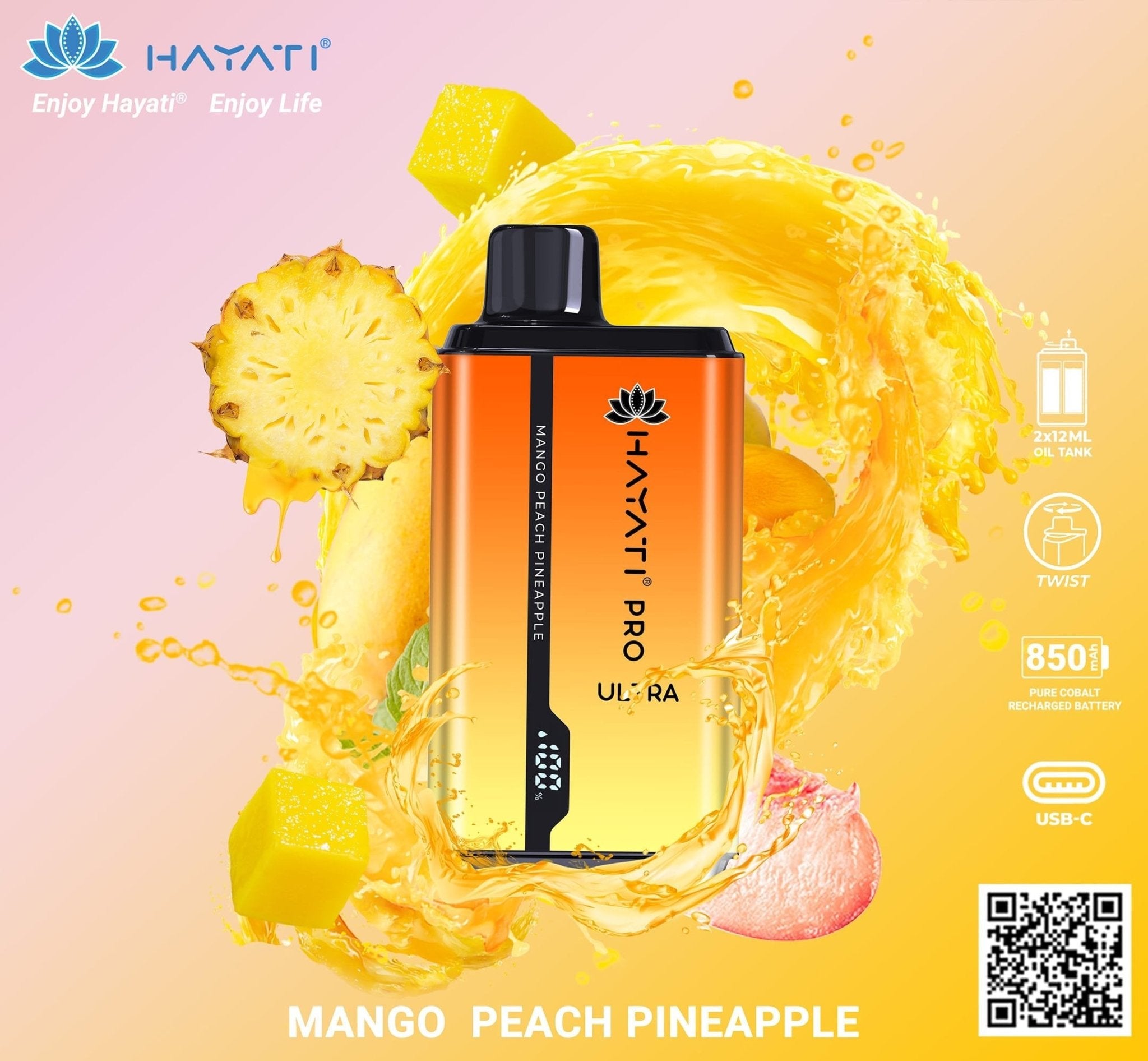 Hayati Pro Ultra 15000 Puffs Disposable - Eazy Vapes