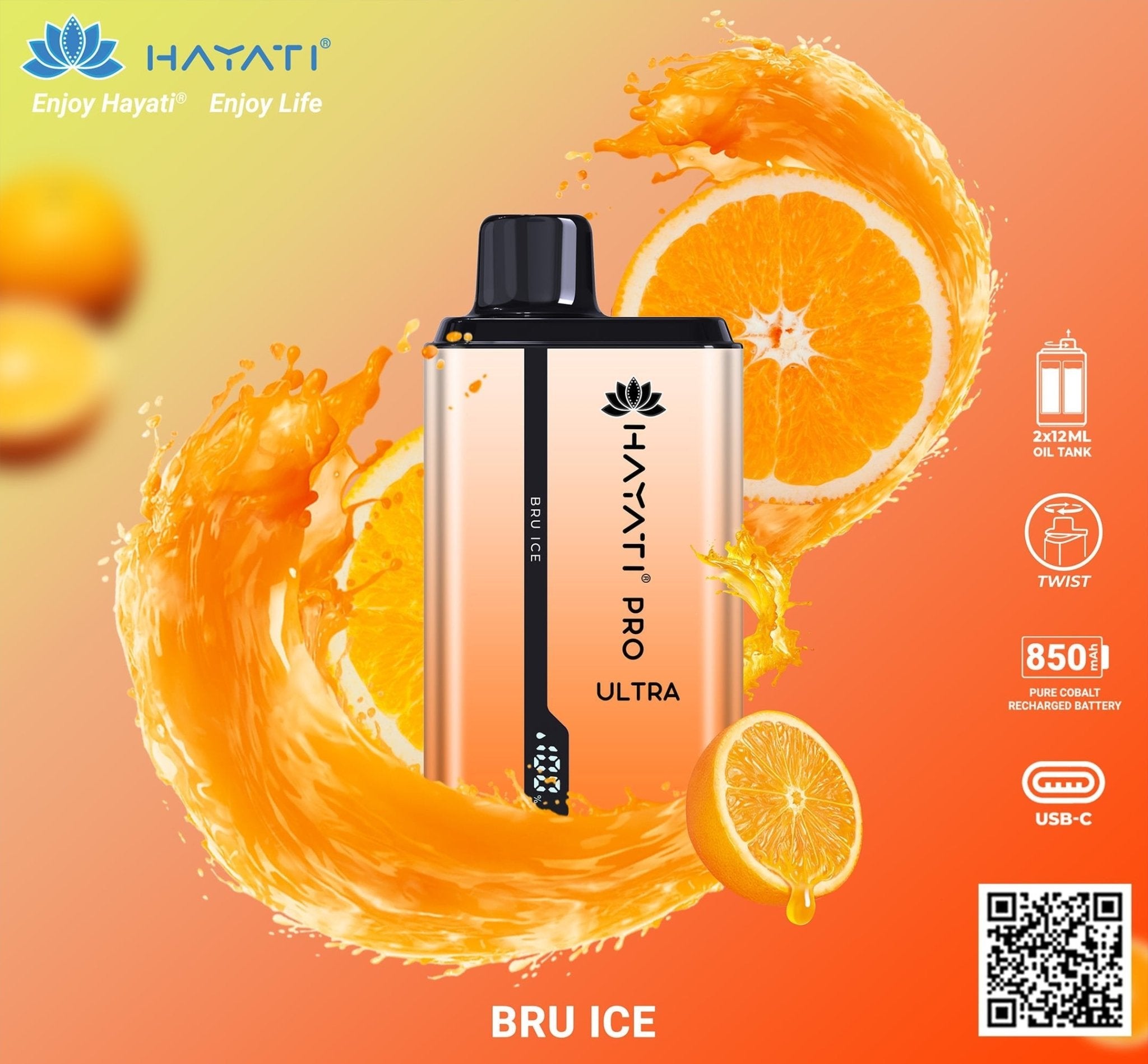Hayati Pro Ultra 15000 Puffs Disposable - Eazy Vapes