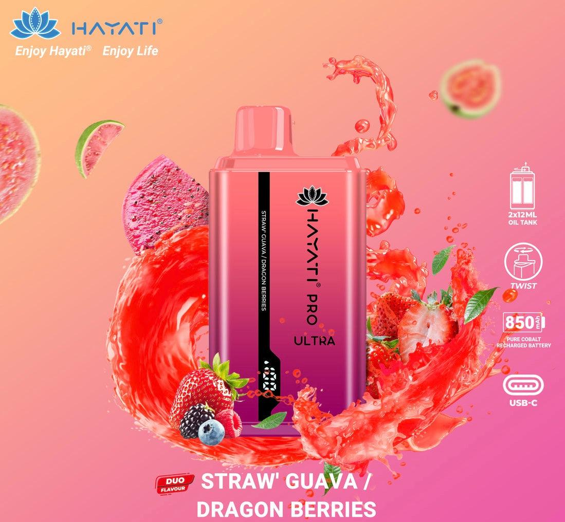 Hayati Pro Ultra 15000 Puffs Disposable - Eazy Vapes