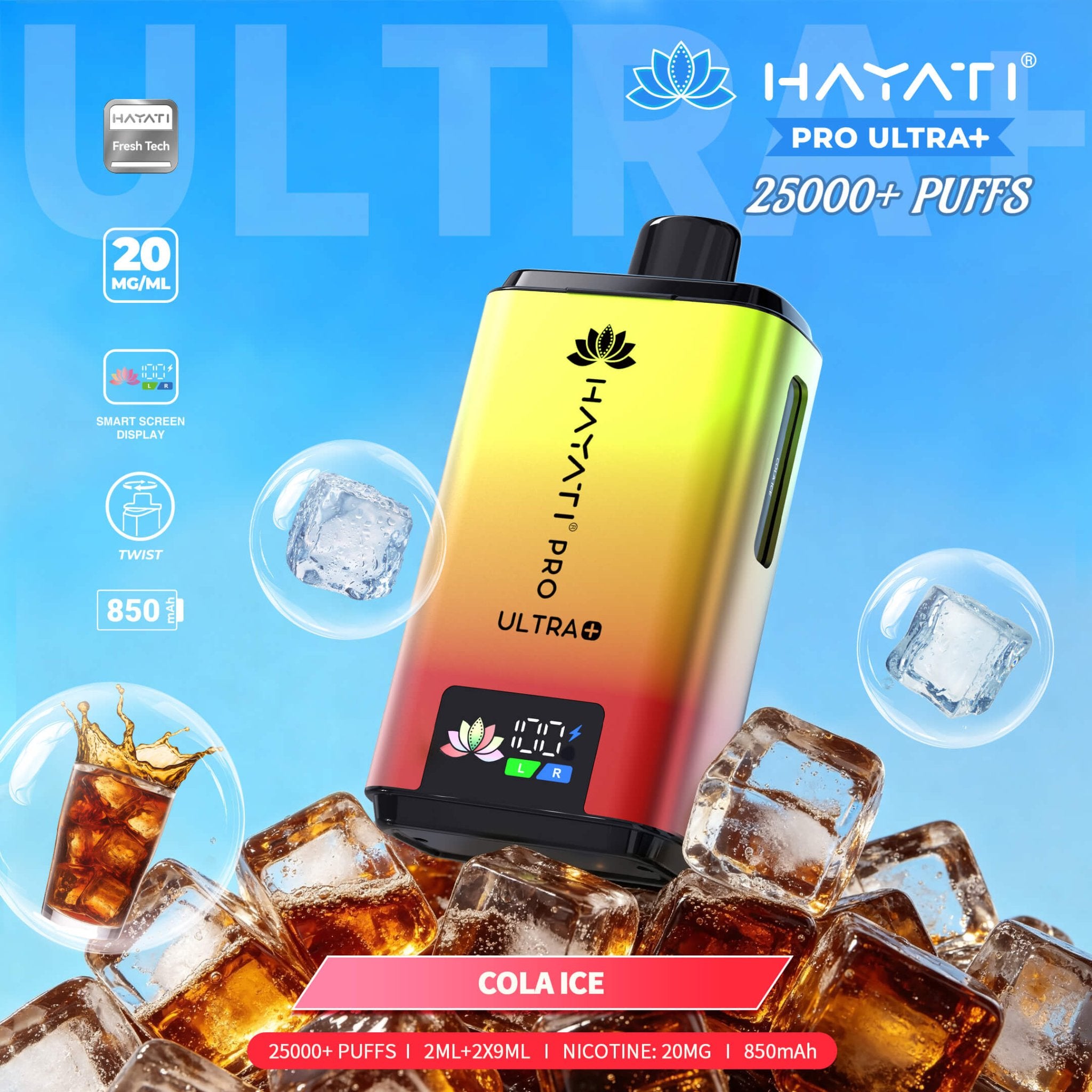 Hayati Pro Ultra 25000 Pod Kit - Eazy Vapes
