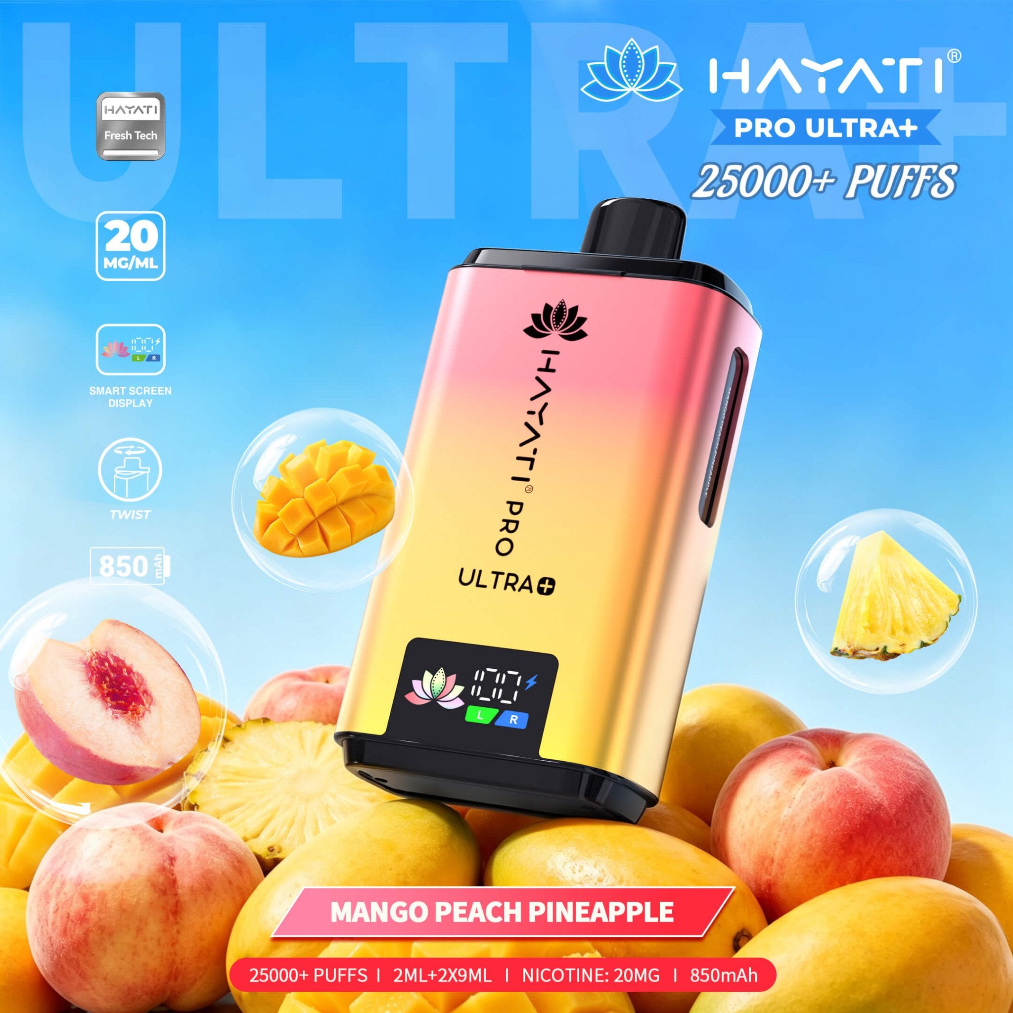 Hayati Pro Ultra 25000 Pod Kit - Eazy Vapes