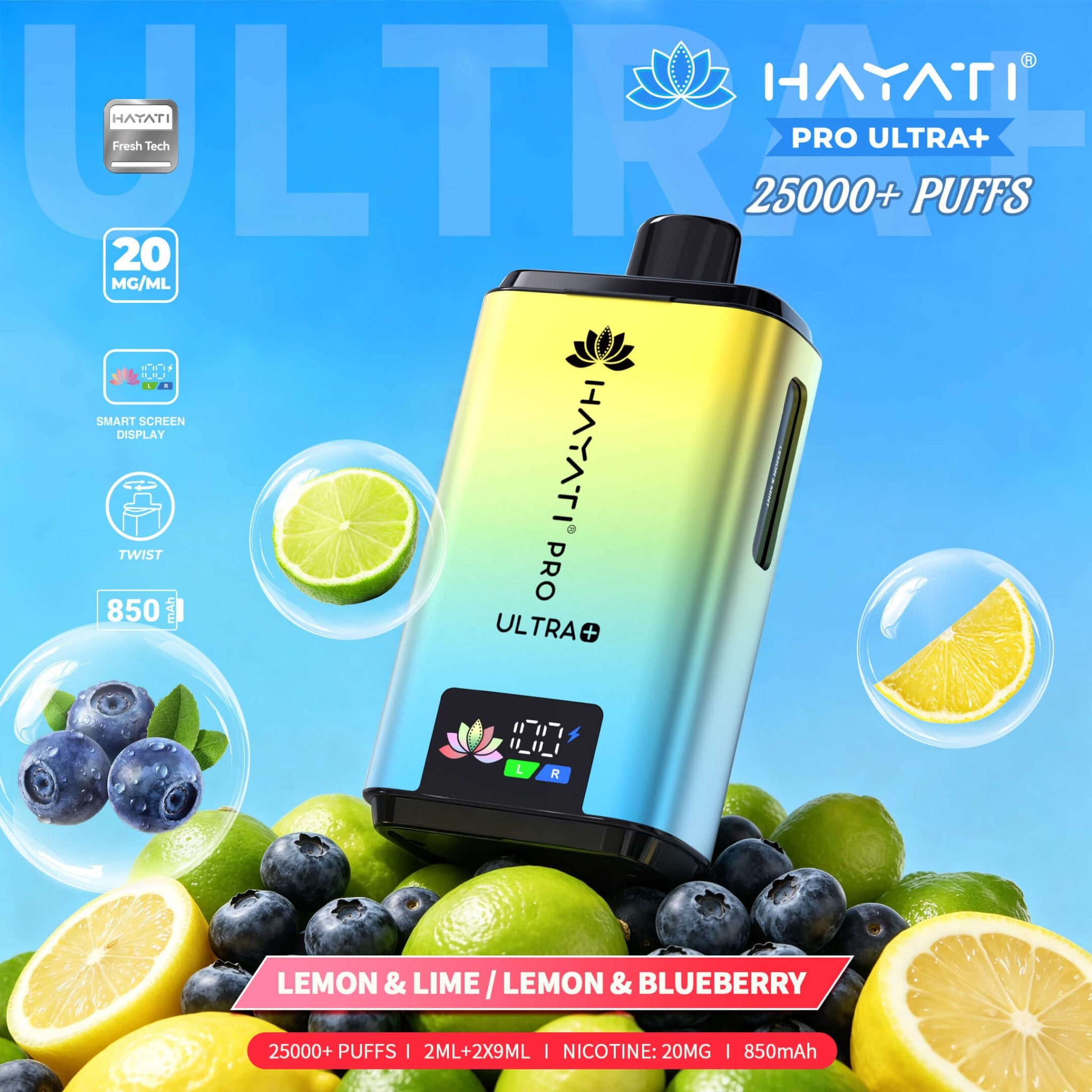 Hayati Pro Ultra 25000 Pod Kit - Eazy Vapes