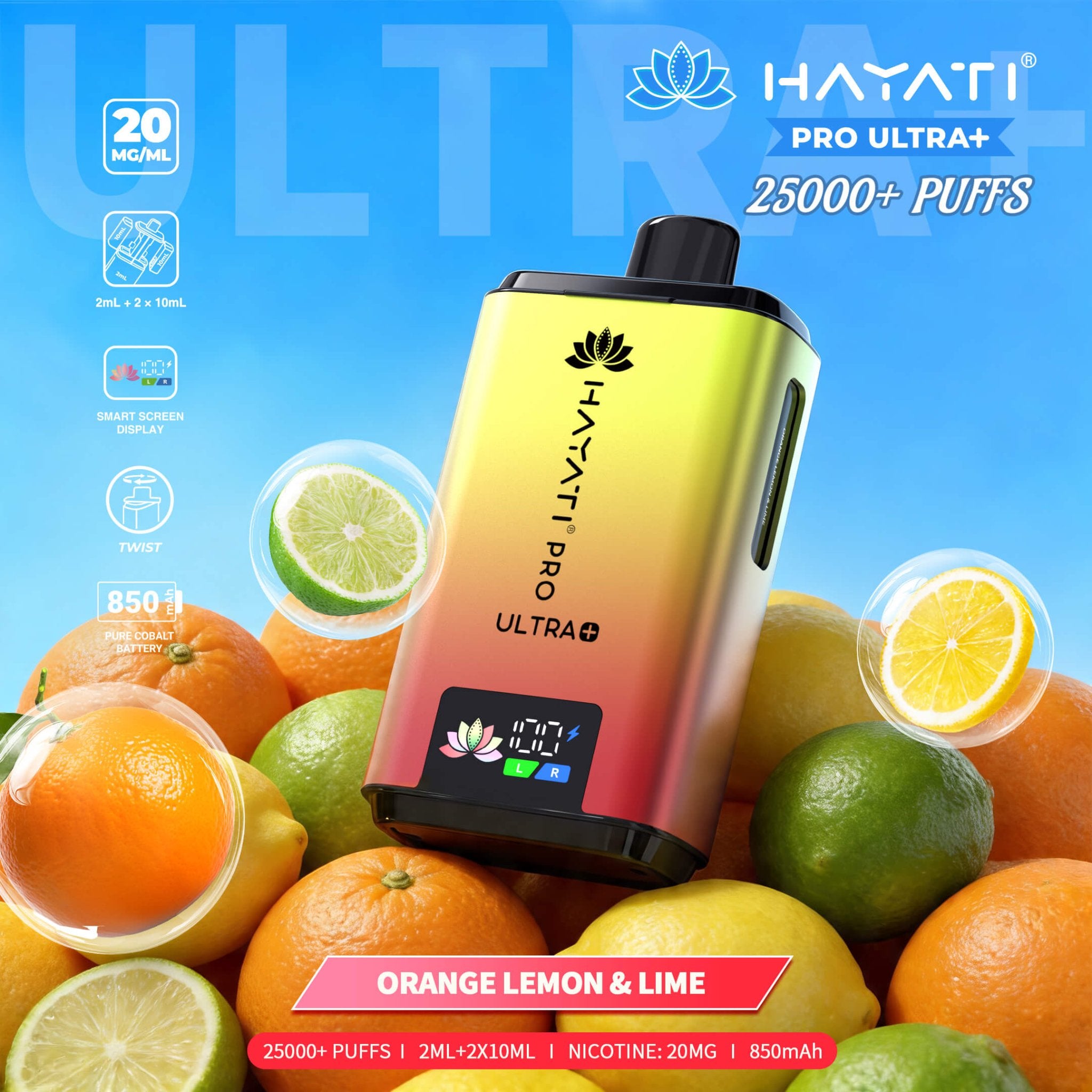 Hayati Pro Ultra 25000 Pod Kit - Eazy Vapes
