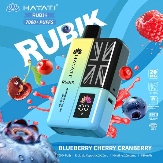 Hayati Rubik 7000+ Puff Vape Kit - Eazy Vapes