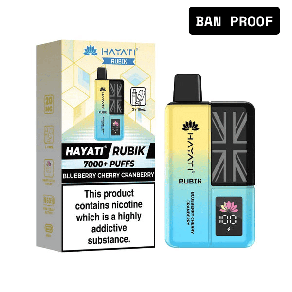 Hayati Rubik 7000+ Puff Vape Kit - Eazy Vapes