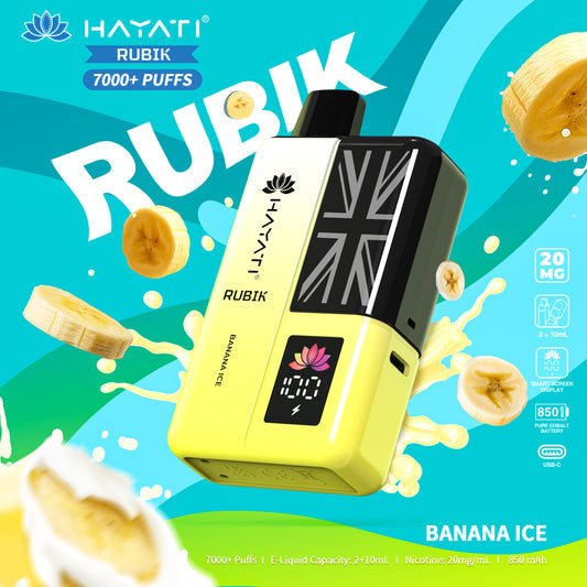 Hayati Rubik 7000+ Puff Vape Kit - Eazy Vapes