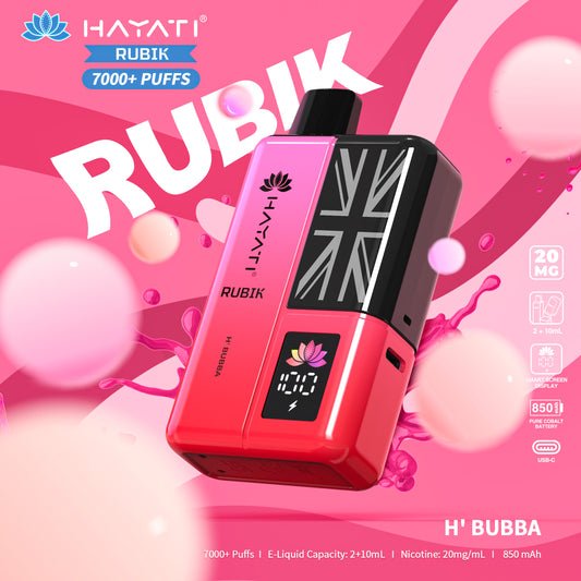 Hayati Rubik 7000+ Puff Vape Kit - Eazy Vapes