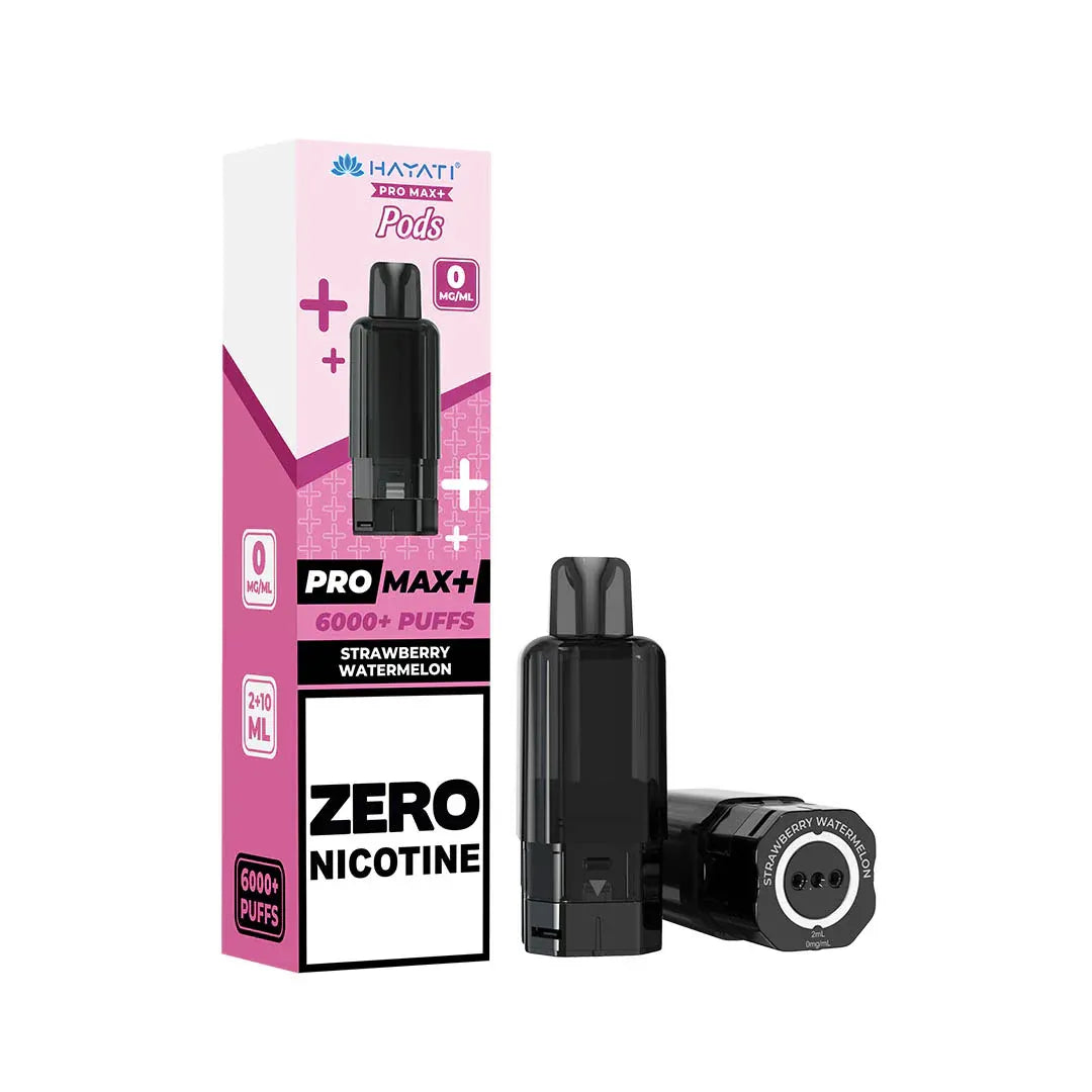 Hayati Pro Max+ 6K Pod Refills 0MG (ZERO NICOTINE)