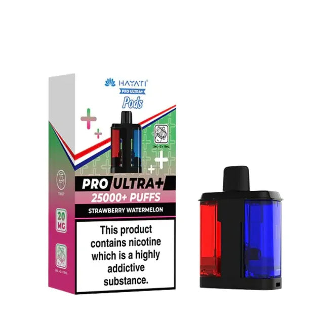Hayati Pro Ultra Plus 25K Replacement Pods - Strawberry Watermelon